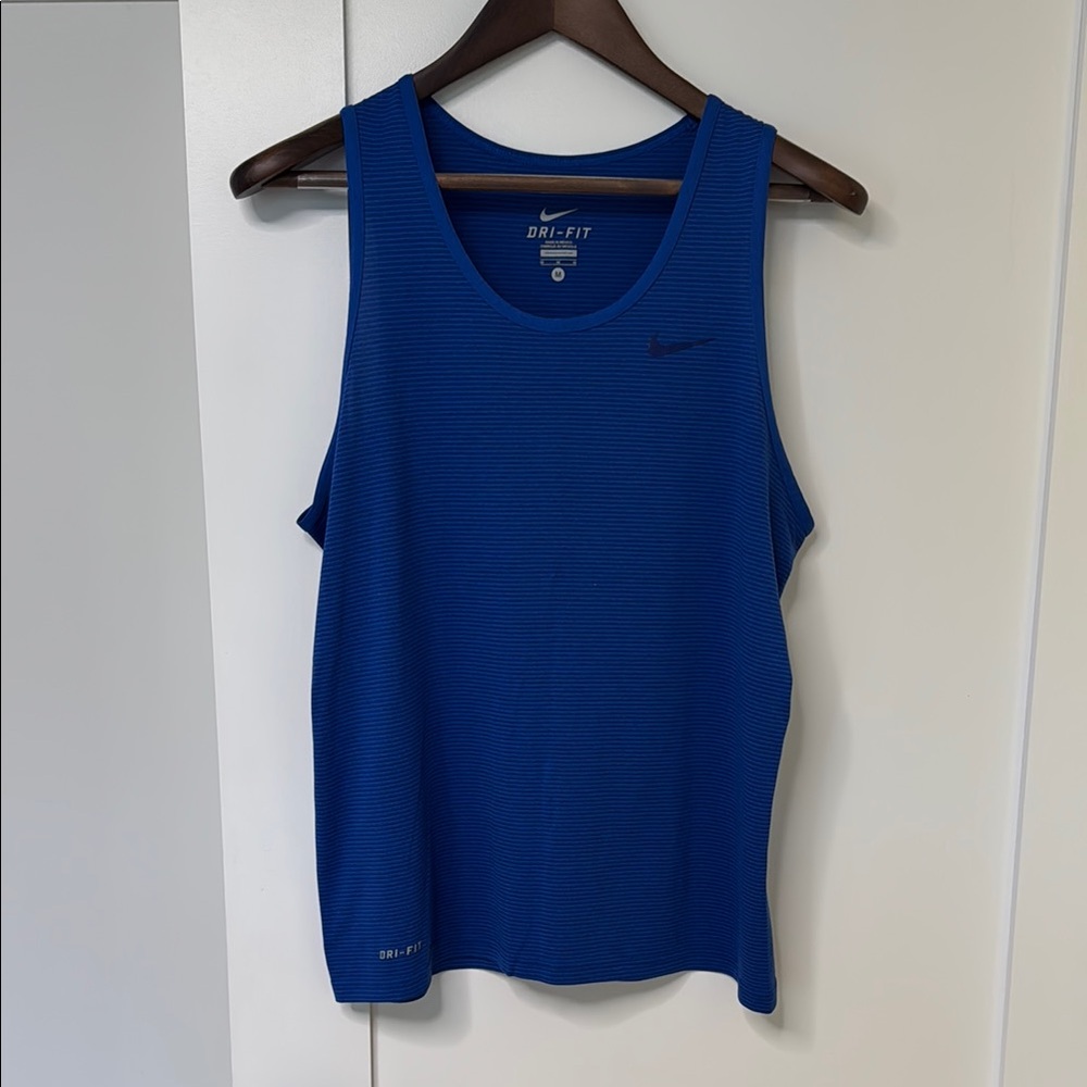 Nike Men’s Blue Dri-FIT Tank Top